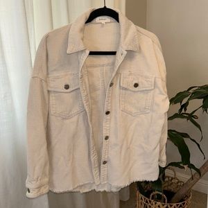 bohme corduroy shacket